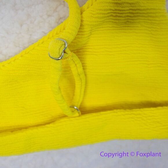 New! Set! Mello the Label low cut top and Brazilian bottom in Limao , size M - Picture 9 of 15